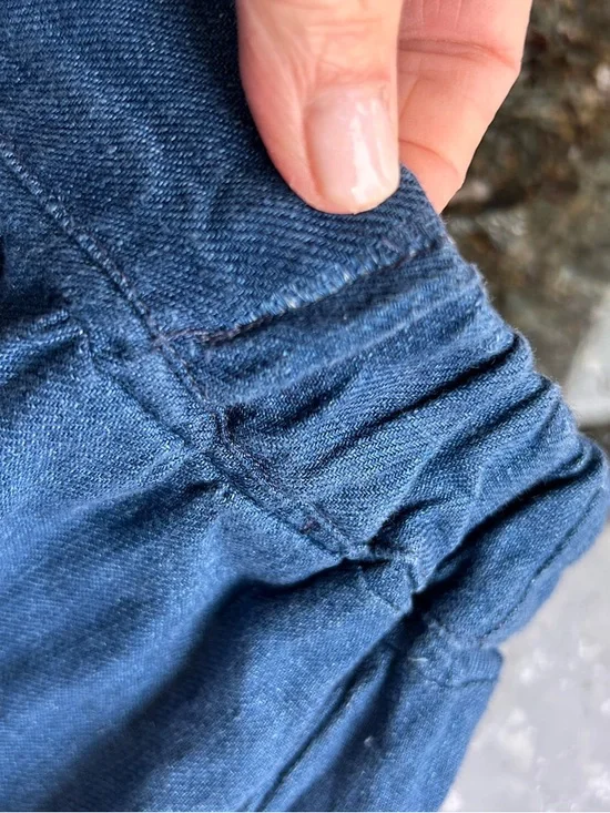 CP Shades Wendy Pants. Super wide leg. 100% Linen. Elastic waist. Quiet luxury - Picture 12 of 12